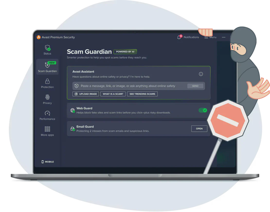 Share Avast Without Sharing Passwords