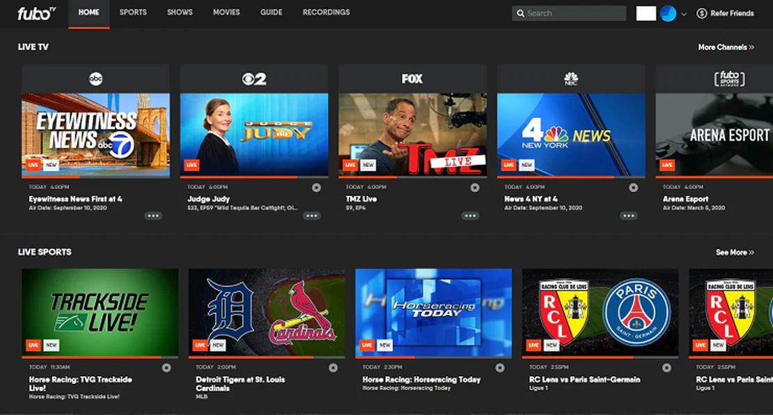 Chia sẻ Fubo TV mà không cần chia sẻ mật khẩu