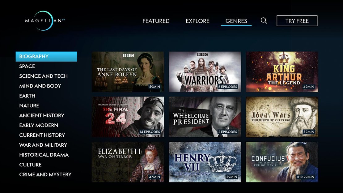 无需分享密码即可共享 Magellan TV