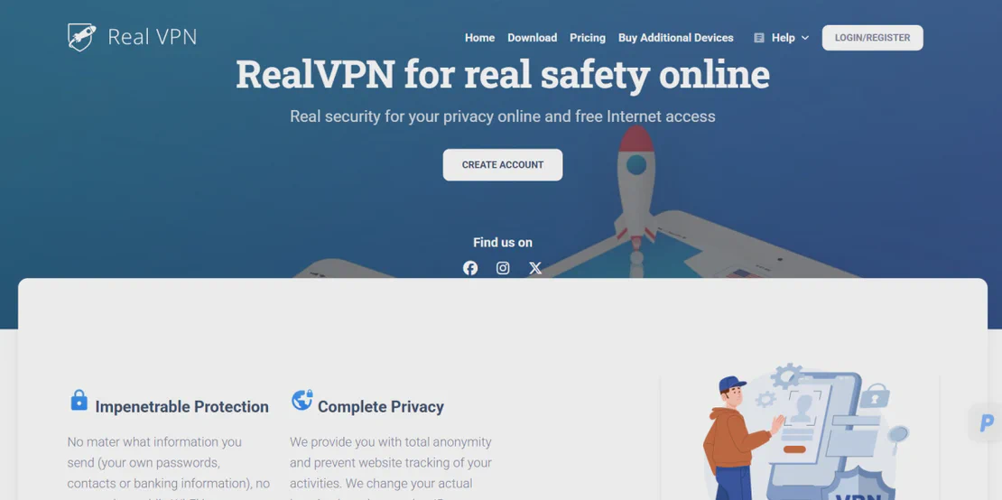 แชร์ Real VPN โดยไม่ต้องเปิดเผยรหัสผ่าน