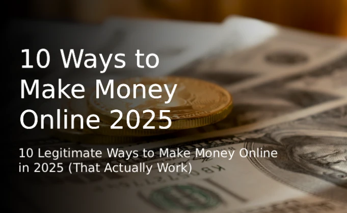 10 Legitimate Ways to Make Money Online in 2025 (That Actually Work)