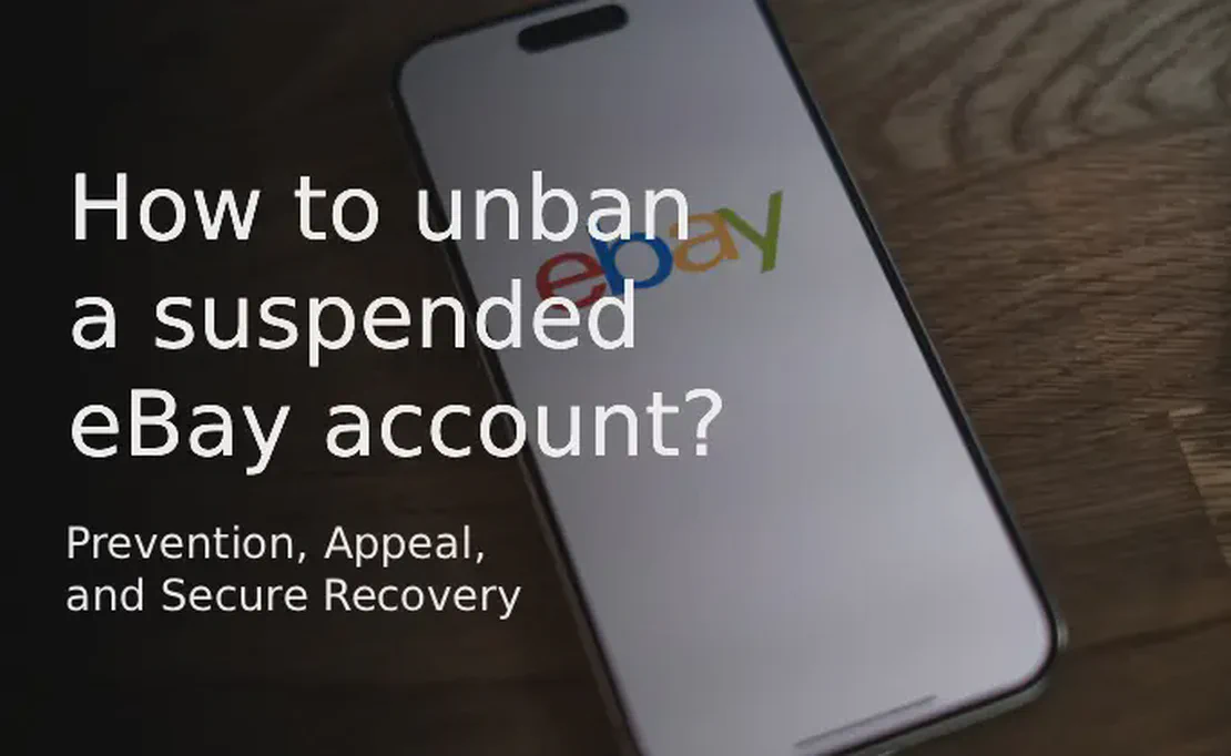 Как разблокировать заблокированную учетную запись eBay?