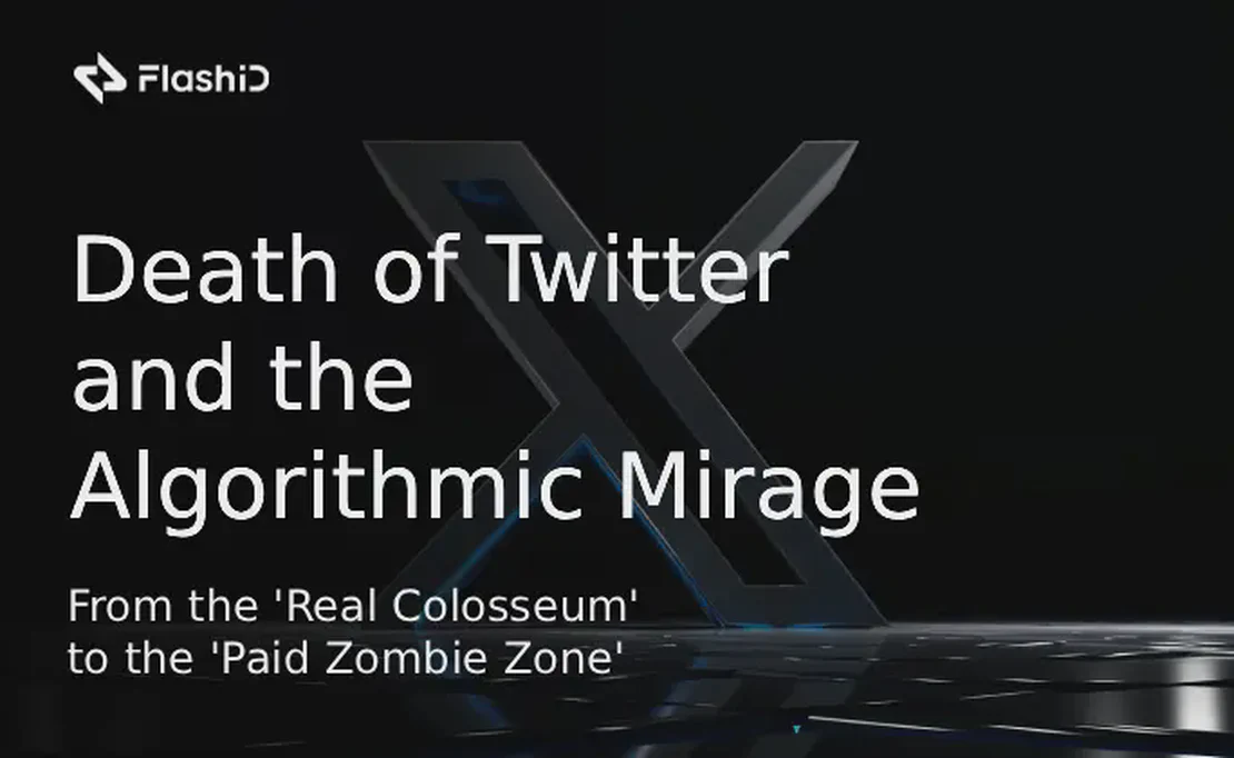 From the 'Real Colosseum' to the 'Paid Zombie Zone': The Death of Twitter and the Algorithmic Mirage