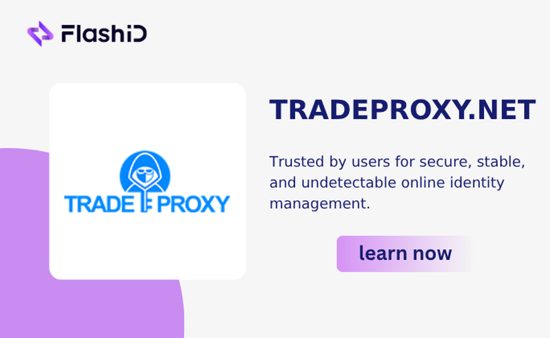 TRADEPROXY.NET | Đối tác chính thức của các thương hiệu proxy IPv4 dân cư và di động hàng đầu (9proxy, Piaproxy, ABCproxy,...), rẻ hơn từ 30-70% so với mua trực tiếp!