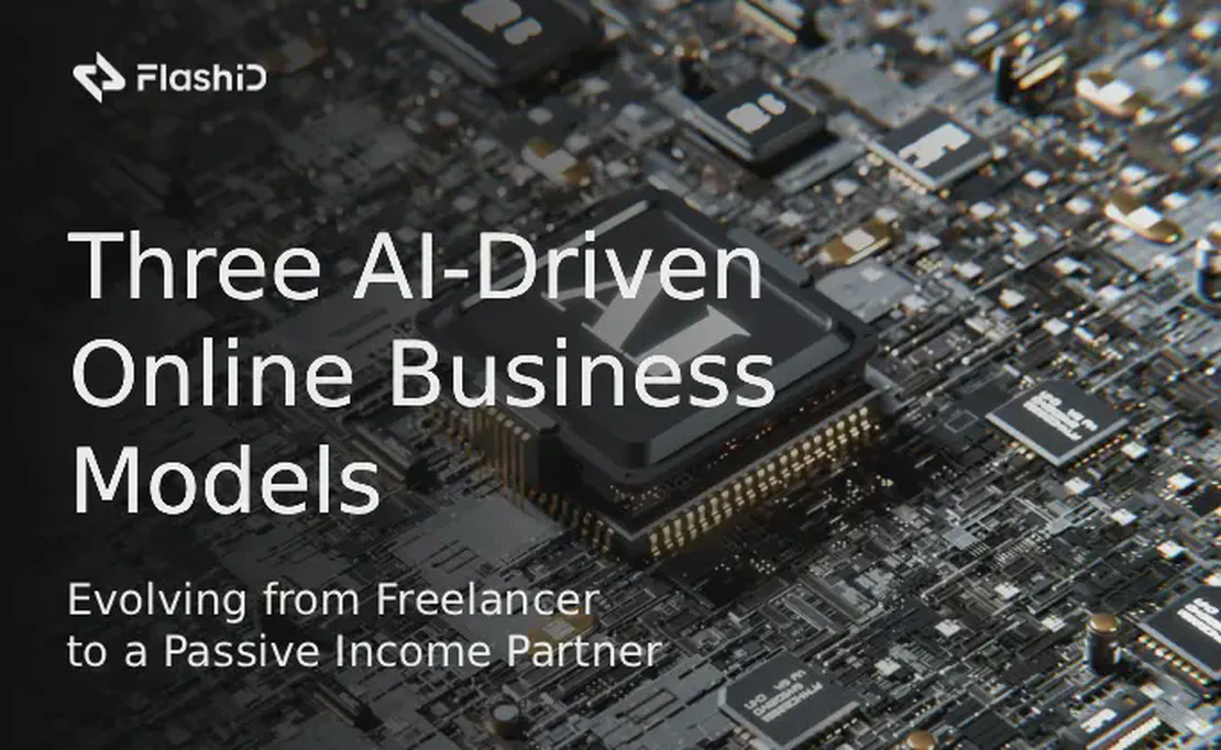 Три онлайн-бизнес-модели на основе ИИ: от фрилансера к партнеру по пассивному доходу