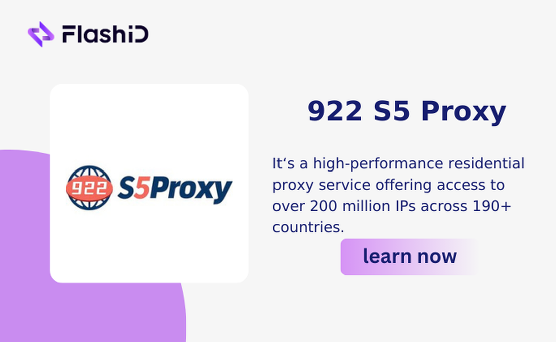 922 S5 Proxy Review 2025: Is It the Best Residential Proxy?