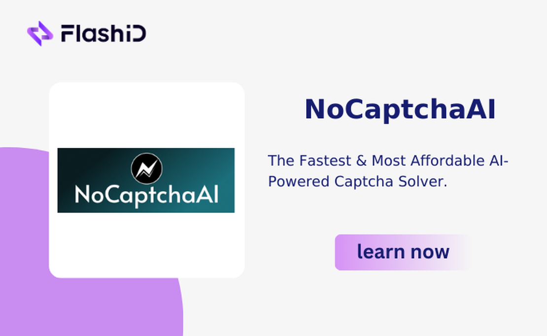 NoCaptchaAI | The Fastest & Most Affordable AI-Powered Captcha Solver