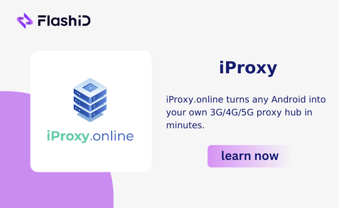 How to Configure iProxy in FlashID