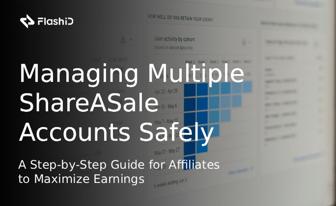 Как аффилиаты ShareASale могут безопасно управлять несколькими аккаунтами, максимизируя доходы