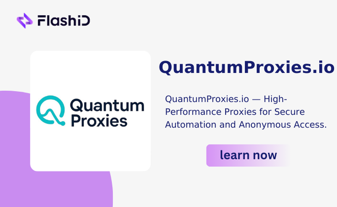 QuantumProxies.io — High-Performance Proxies for Secure Automation and Anonymous Access