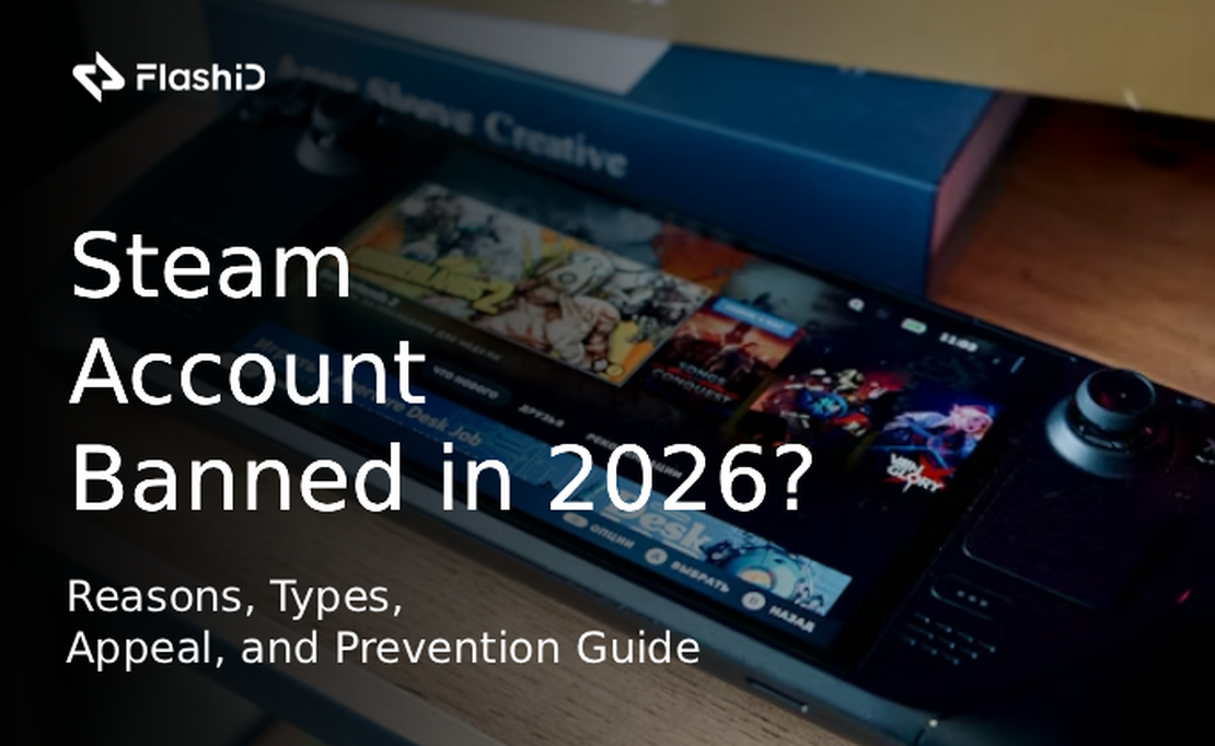 Steam Account Banned in 2026? Reasons, Types, Appeal, and Prevention Guide