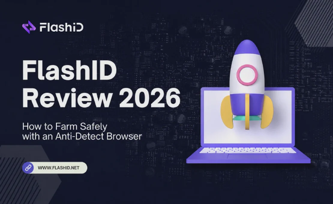 รีวิว FlashID 2026: เบราว์เซอร์ Anti-Detect ที่ดีที่สุดสำหรับการจัดการหลายบัญชีในระดับสเกล