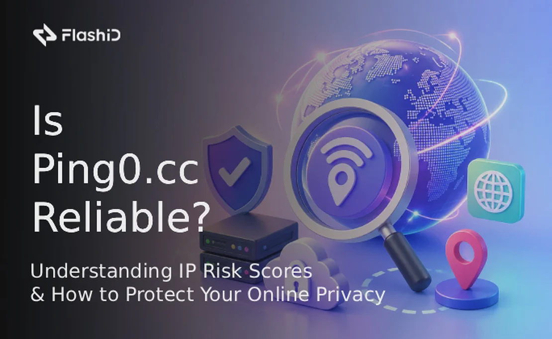 O Ping0.cc é confiável? Entenda as pontuações de risco de IP e como proteger sua privacidade online
