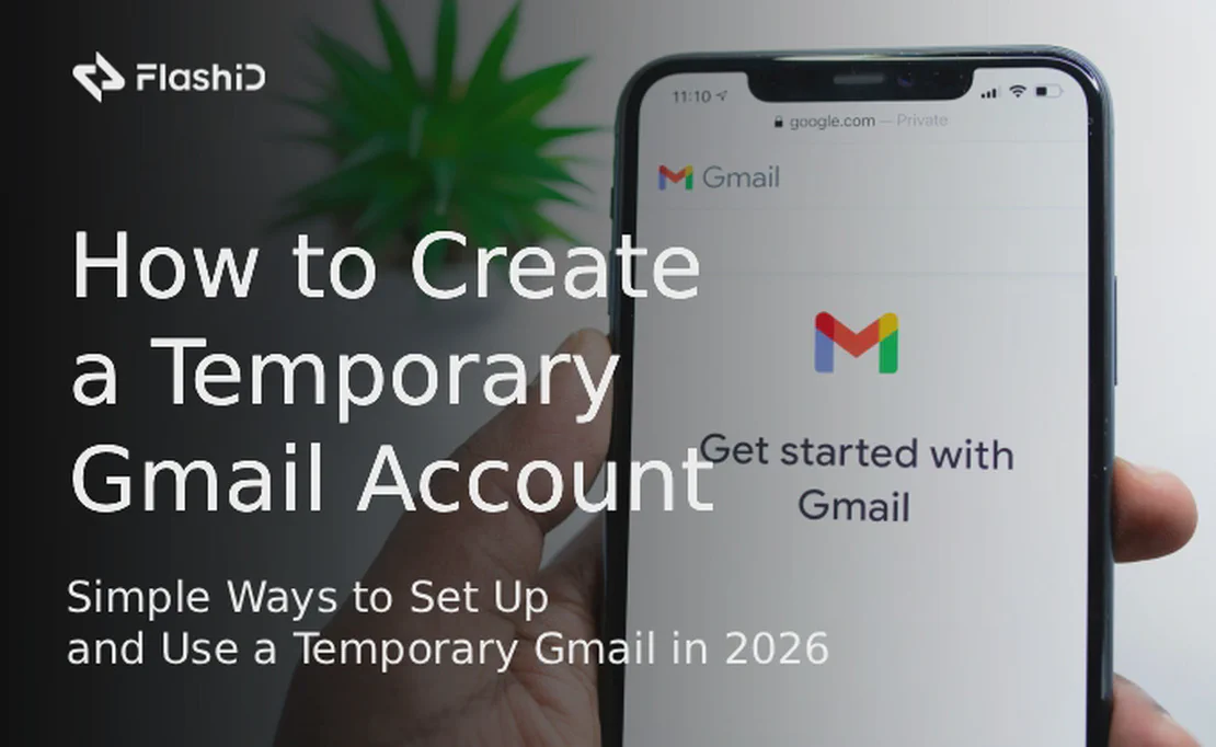 Cách tạo tài khoản Gmail tạm thời năm 2026: Phương pháp và mẹo