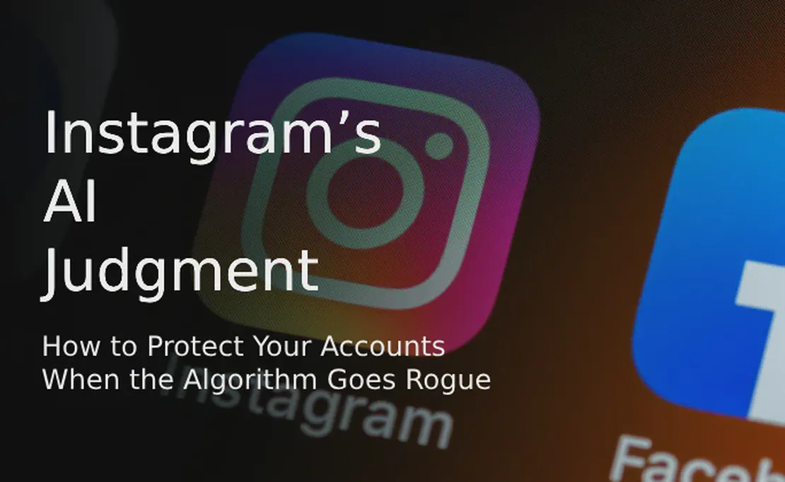 O Julgamento da IA do Instagram: Como Proteger Suas Contas Quando o Algoritmo Enlouquece