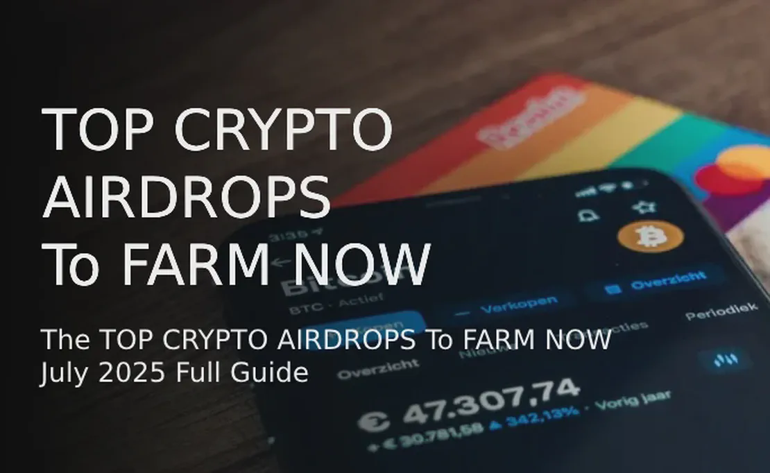 The TOP CRYPTO AIRDROPS To FARM NOW: July 2025 Full Guide
