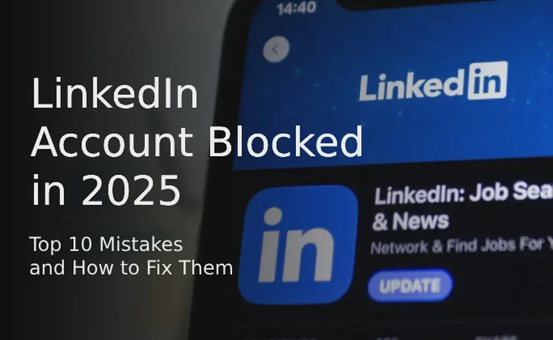 LinkedIn Account Blocked in 2025? Top 10 Mistakes and How to Fix Them