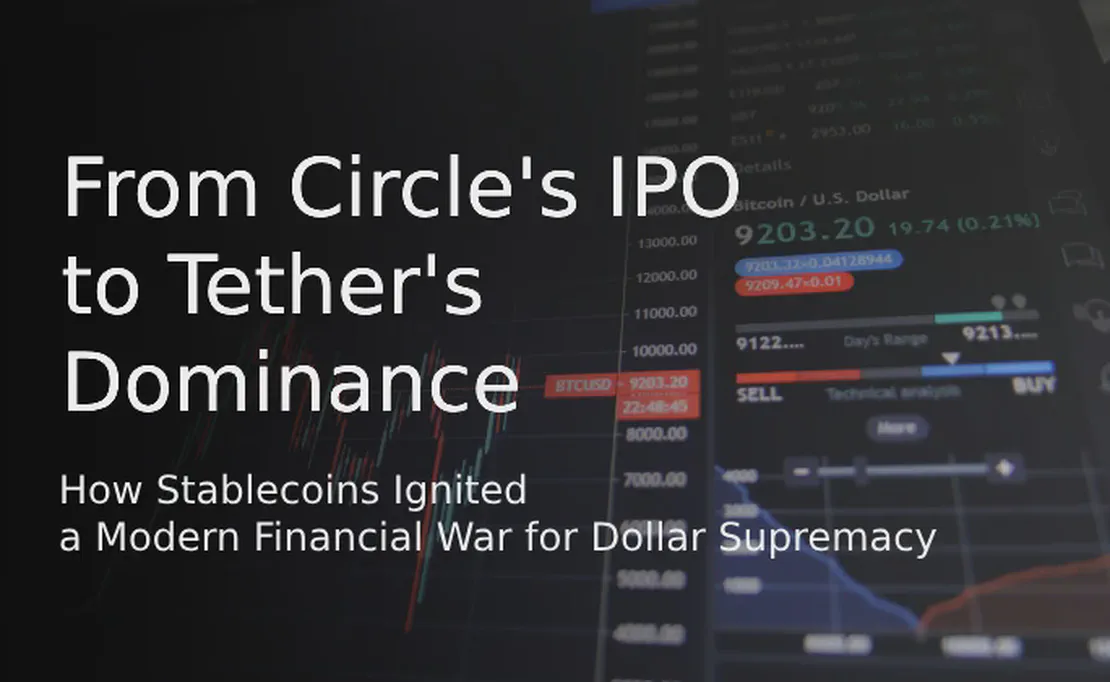 От IPO Circle до доминирования Tether: как стейблкоины разожгли современную финансовую войну за господство доллара