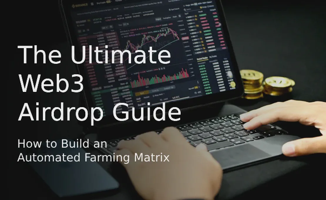 O Guia Definitivo de Airdrops Web3: Como Construir uma Matriz de Farming Automatizada