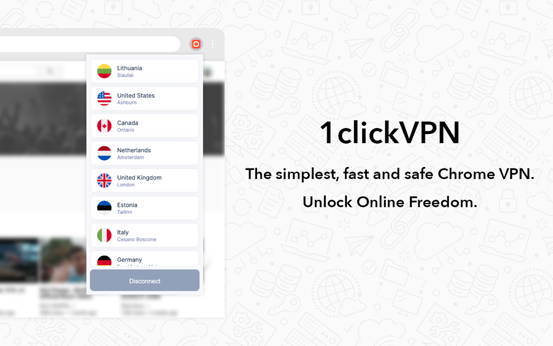 One-Click VPN Protection