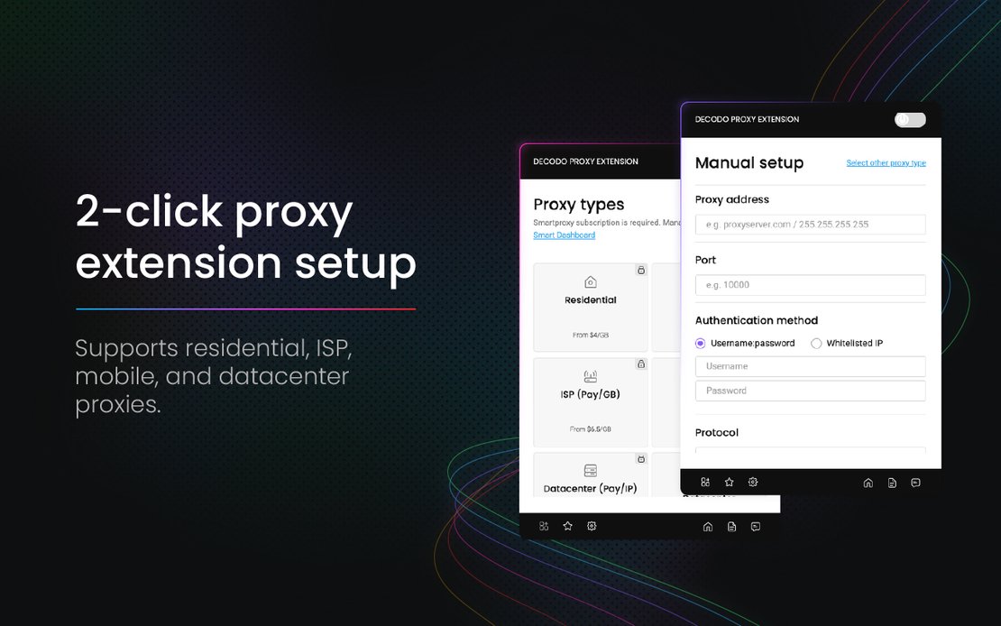 Мгновенная настройка прокси в Chrome