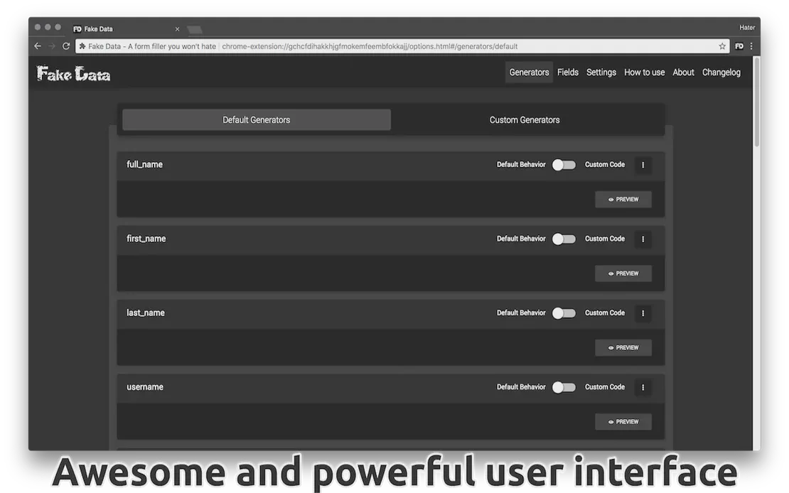 Điền biểu mẫu dễ dàng