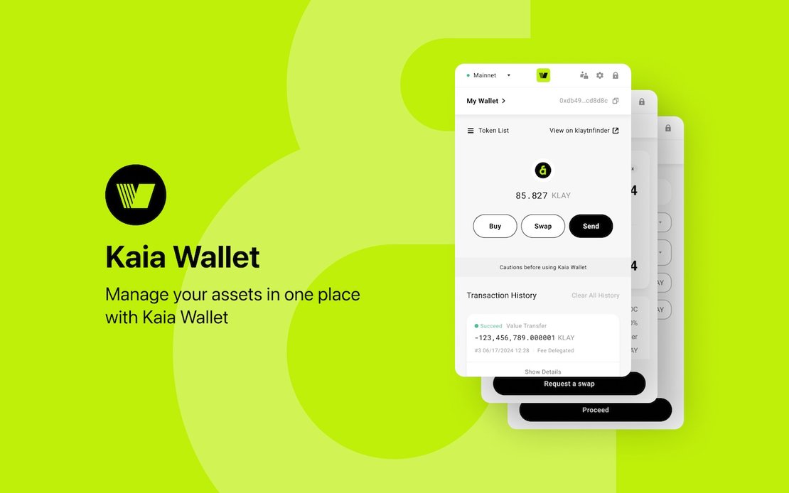安全的 Kaia 区块链钱包