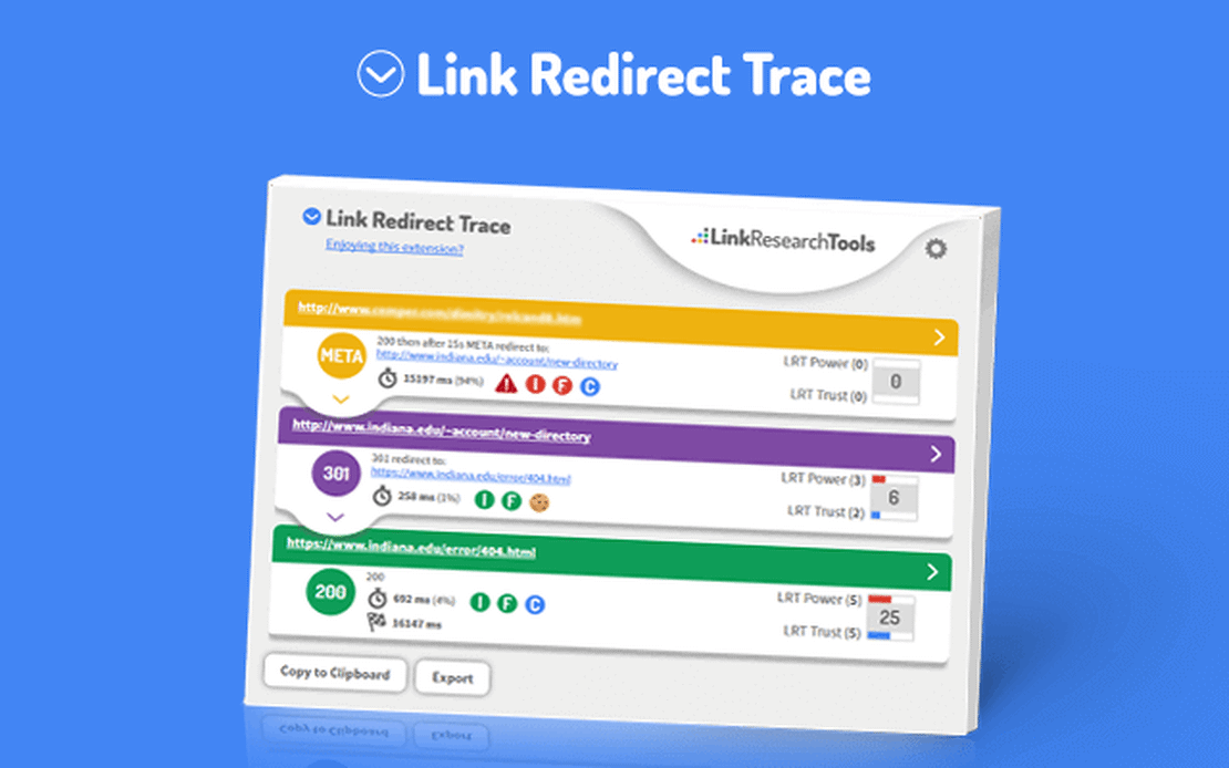 All-in-One Redirect Path Analyzer