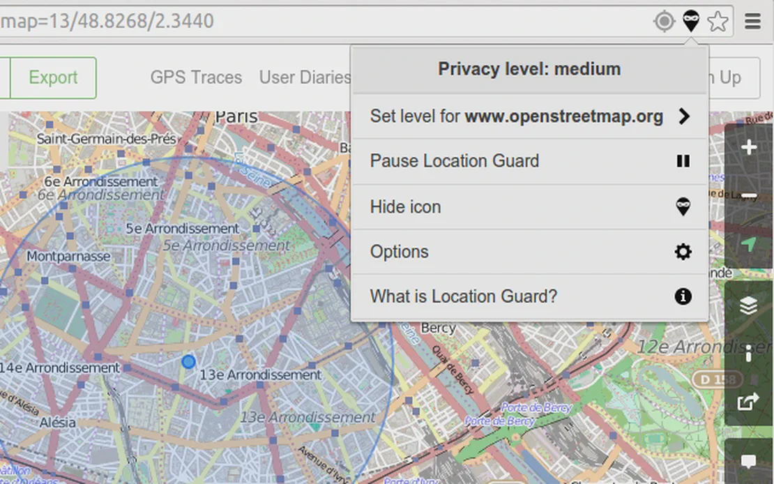 Advanced Geolocation Privacy Management