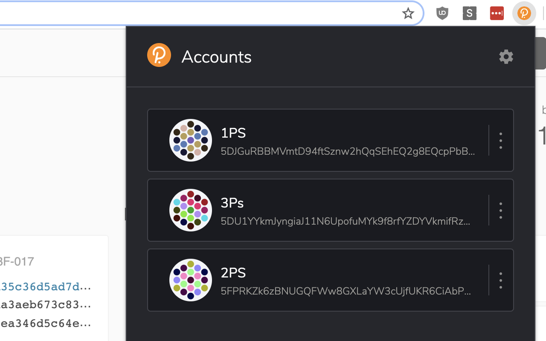 Secure Polkadot Account Management