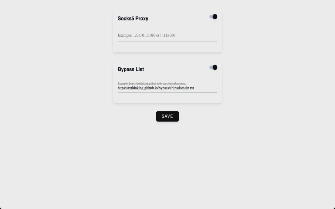 Simple & Powerful SOCKS5 Setup
