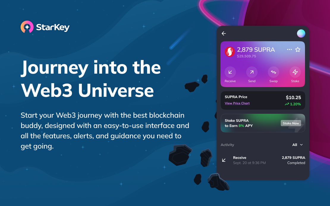 Безопасное управление кошельком Web3