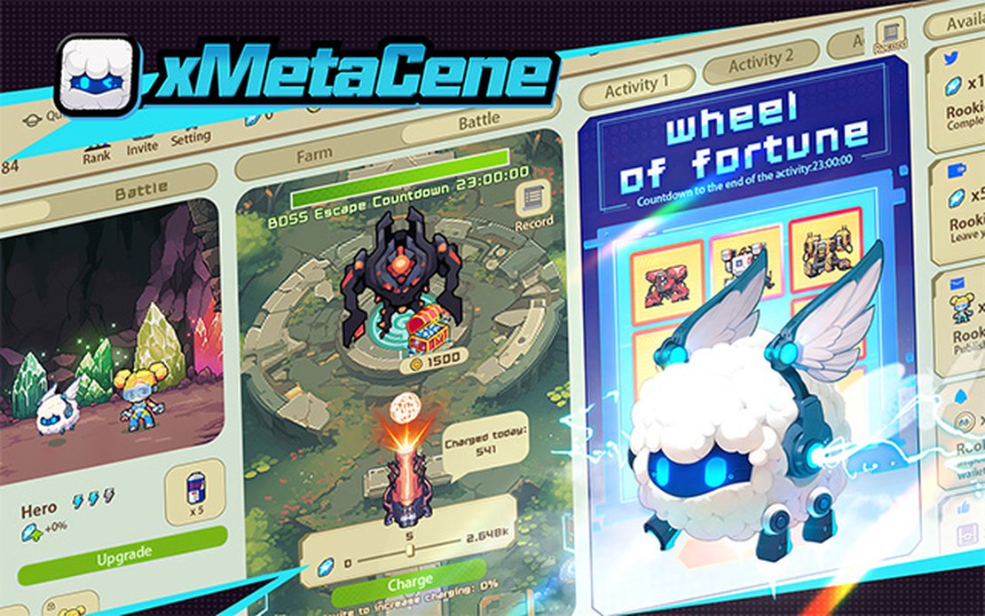 xMetaCene中等待史诗冒险