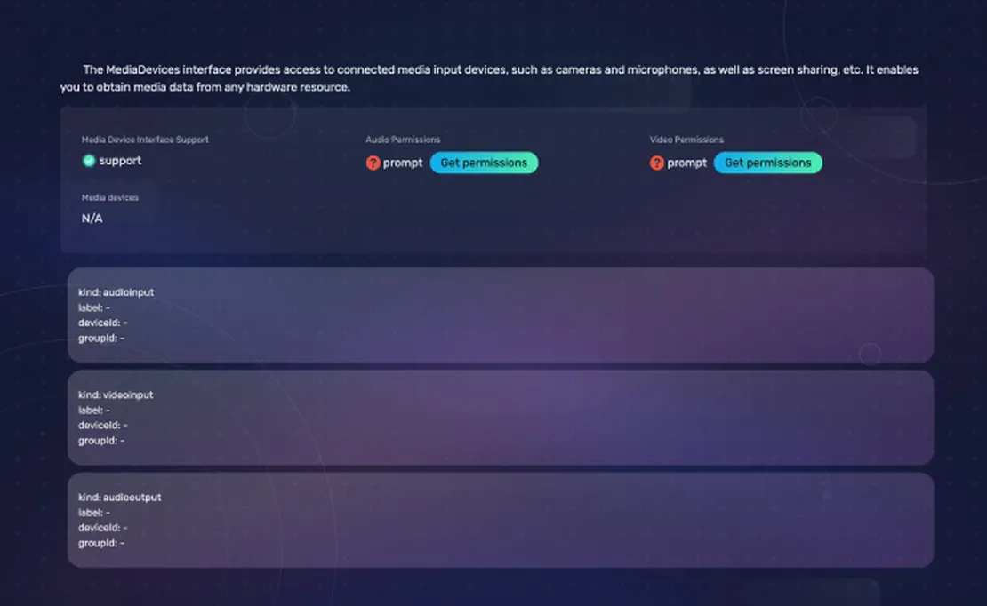 Detecção de Dispositivos de Mídia
