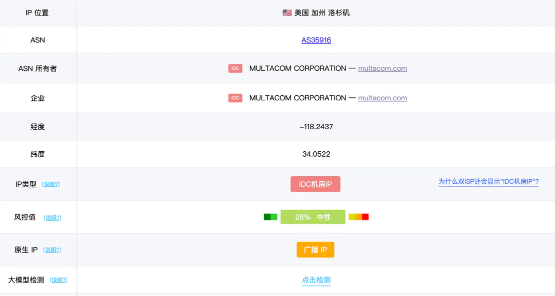 Ping0：全方位的IP质量与风控值检测利器