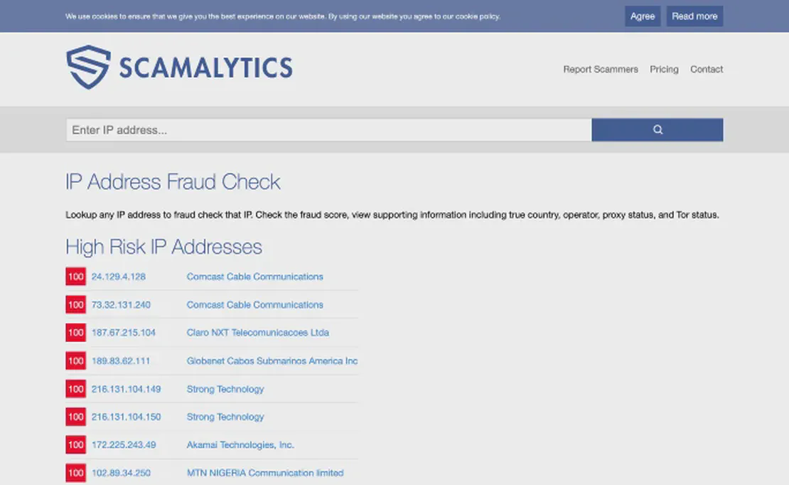 Scamalytics