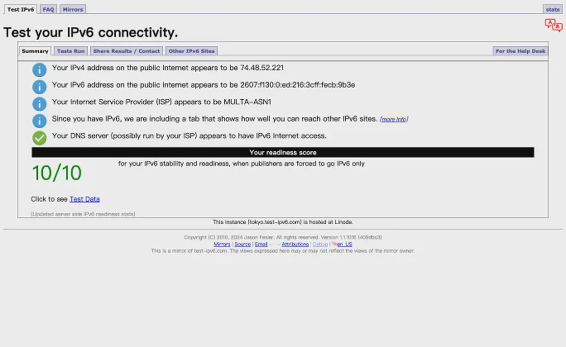 Test-IPv6