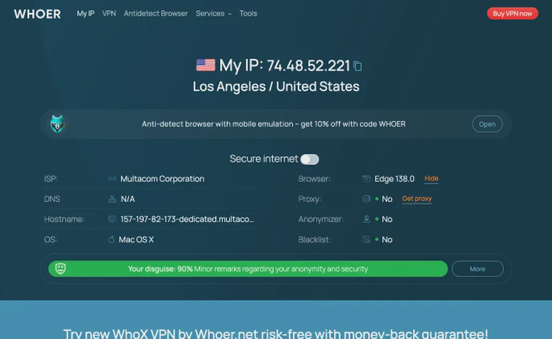 Whoer.net