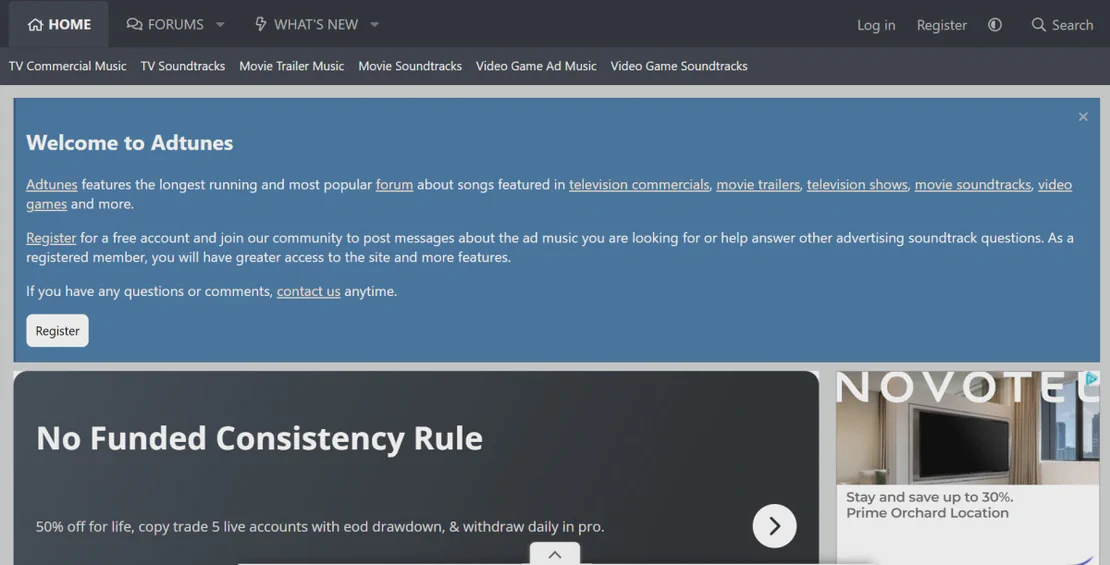 Multiple Adtunes Accounts