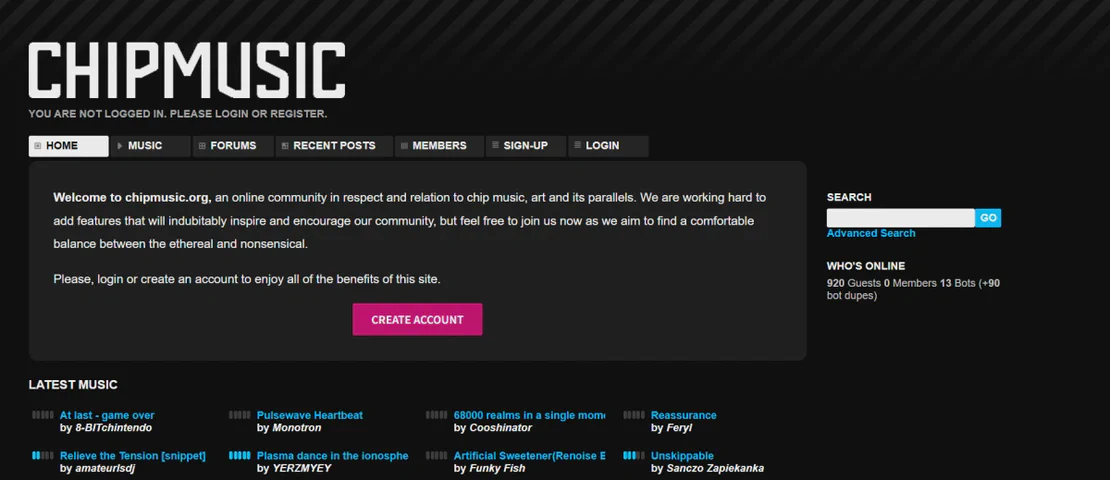 Multiple ChipMusic Accounts Management