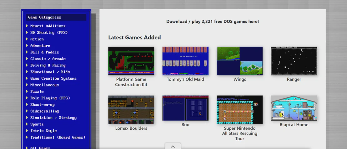 Multiple DOS Games Accounts