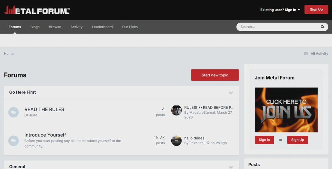 Multi-Account Metal Forum Management
