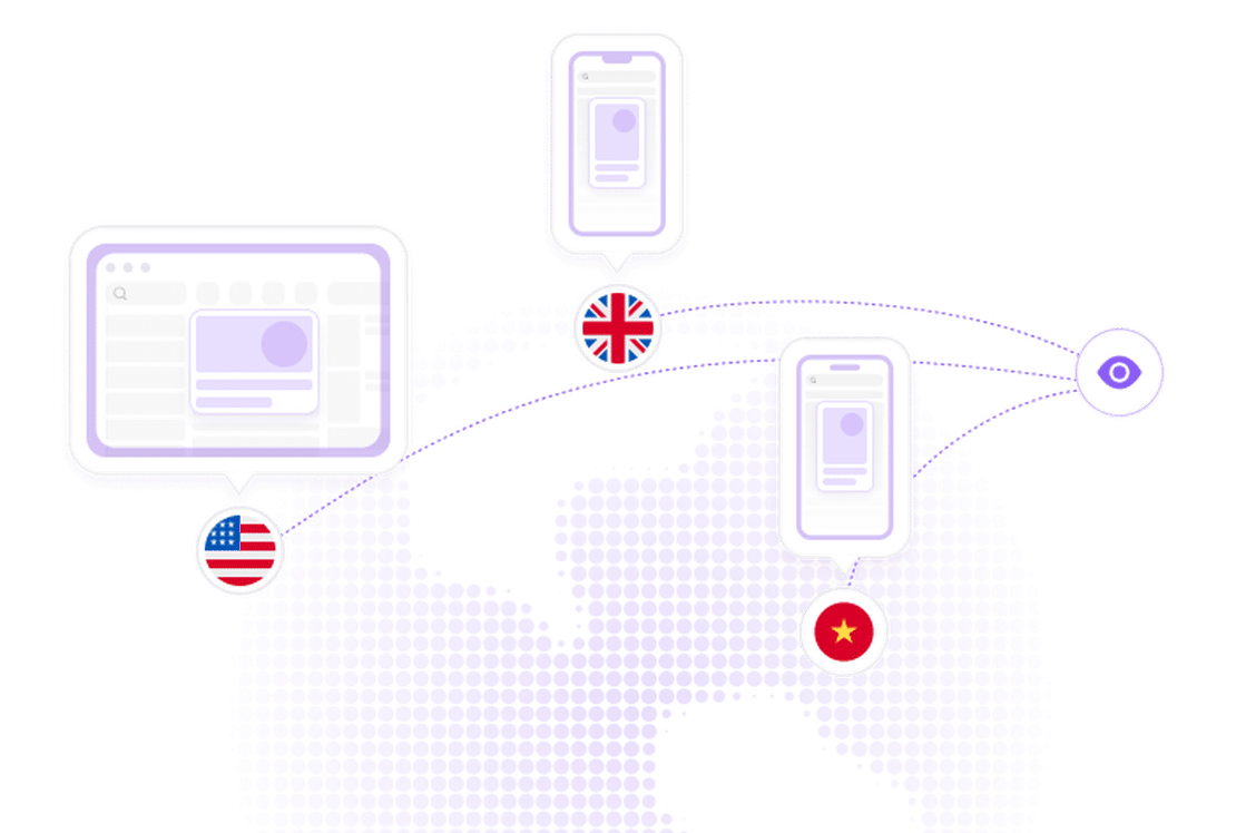 View Ads From Any Location